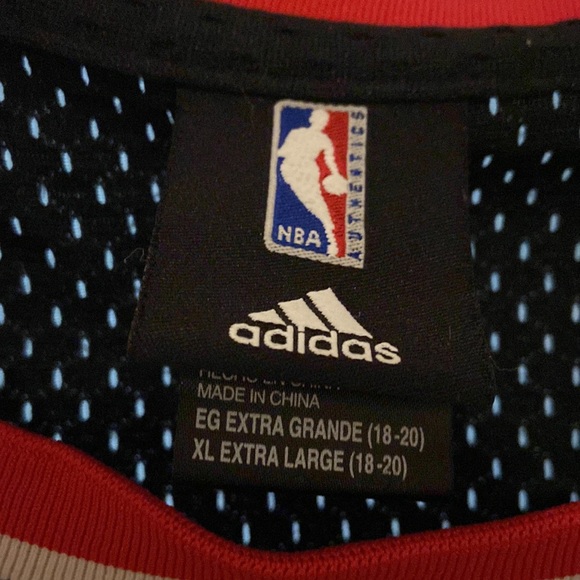 Adidas Portland Trailblazers Greg Oden Jersey Size Youth XL 🔥 - Picture 7 of 7